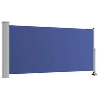 Tenda Laterale Retrattile per Patio 120x300 cm Blu 48344