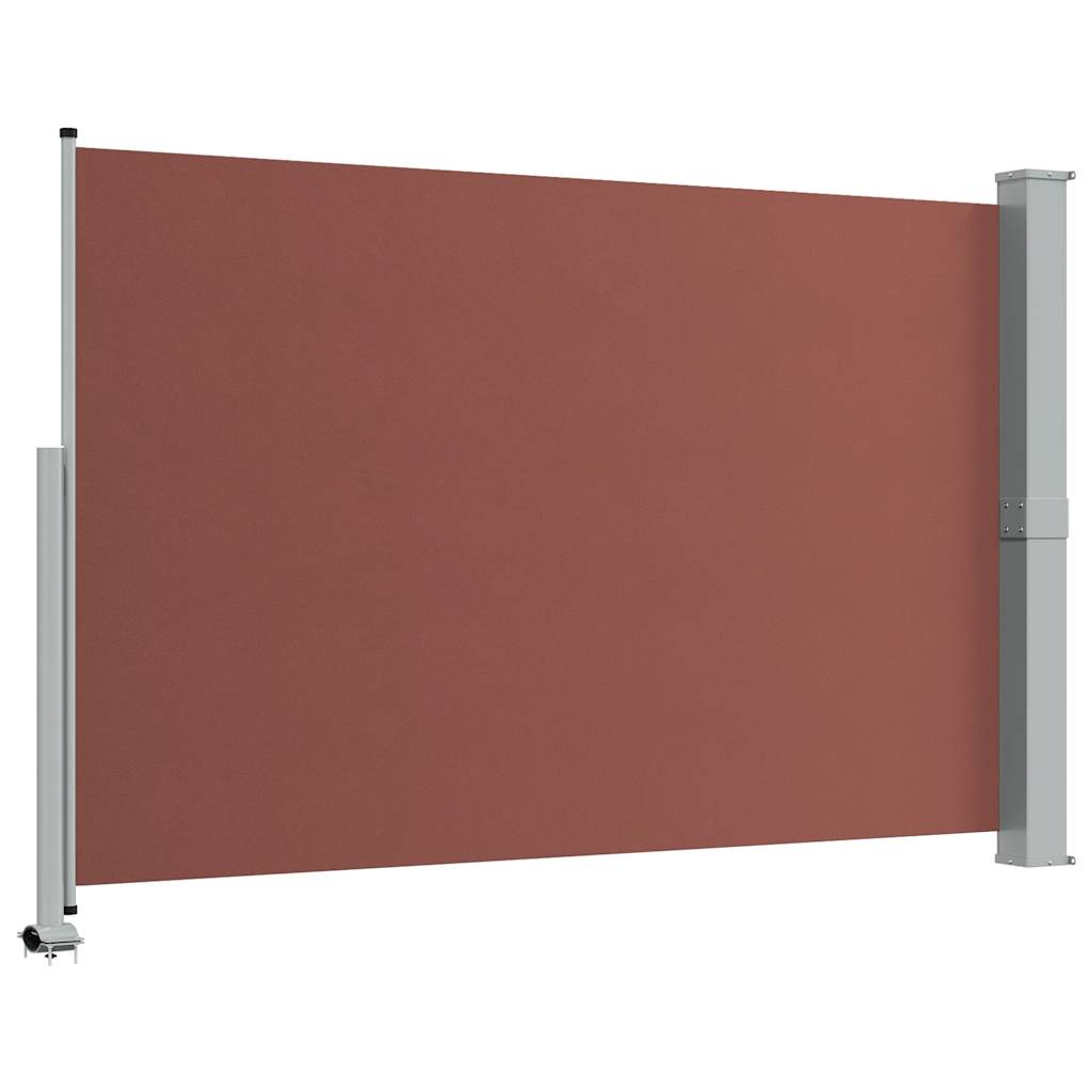 Tenda Laterale Retrattile per Patio 160x300 cm Marrone 48349