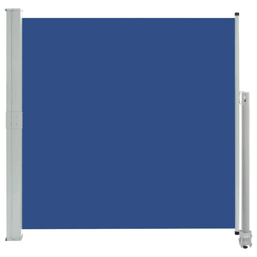 Tenda Laterale Retrattile per Patio 160x300 cm Blu