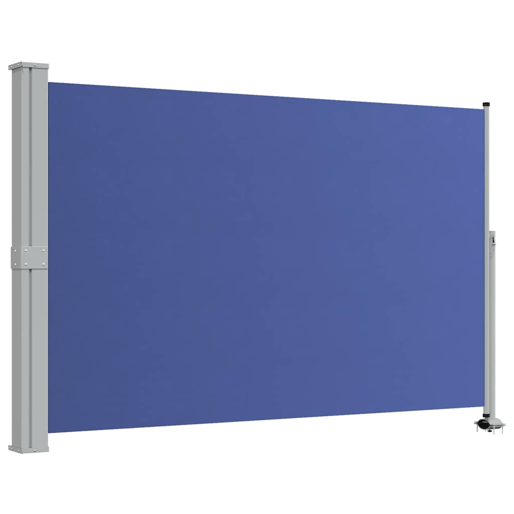 Tenda Laterale Retrattile per Patio 160x300 cm Blu 48350