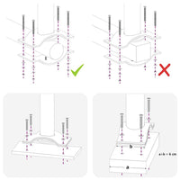 Tenda Laterale Retrattile per Patio 60x300 cm Nero 48352