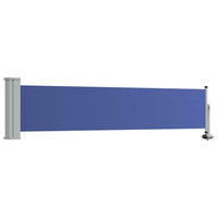 Tenda Laterale Retrattile per Patio 60x300 cm Blu 48356