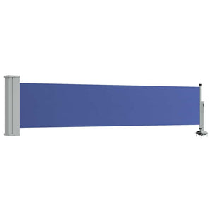 Tenda Laterale Retrattile per Patio 60x300 cm Blu 48356