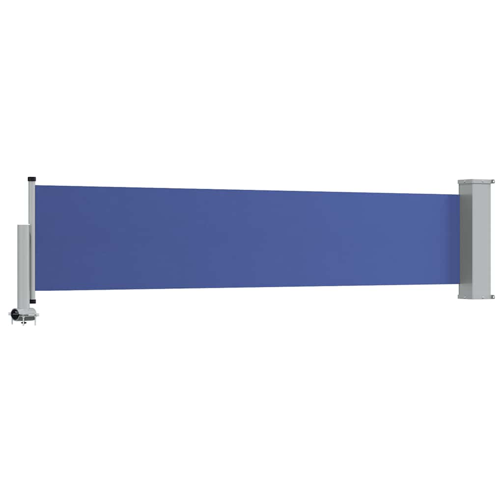 Tenda Laterale Retrattile per Patio 60x300 cm Blu 48356