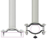 Tenda Laterale Retrattile per Patio 60x300 cm Blu 48356