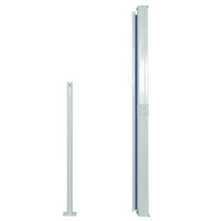 Tenda Laterale Retrattile per Patio 170x300 cm Blu 48366