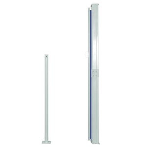 Tenda Laterale Retrattile per Patio 170x300 cm Blu 48366