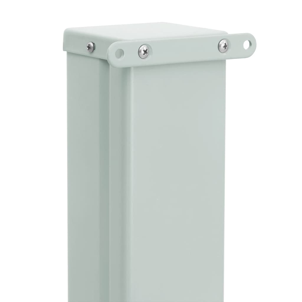 Tenda Laterale Retrattile per Patio 170x300 cm Rosso 48367