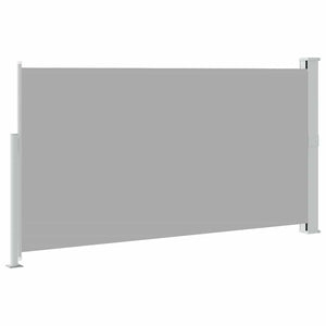 Tenda Laterale Retrattile per Patio 170x300 cm Grigio 48368