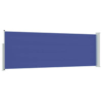 Tenda Laterale Retrattile per Patio 100x300 cm Blu 48372