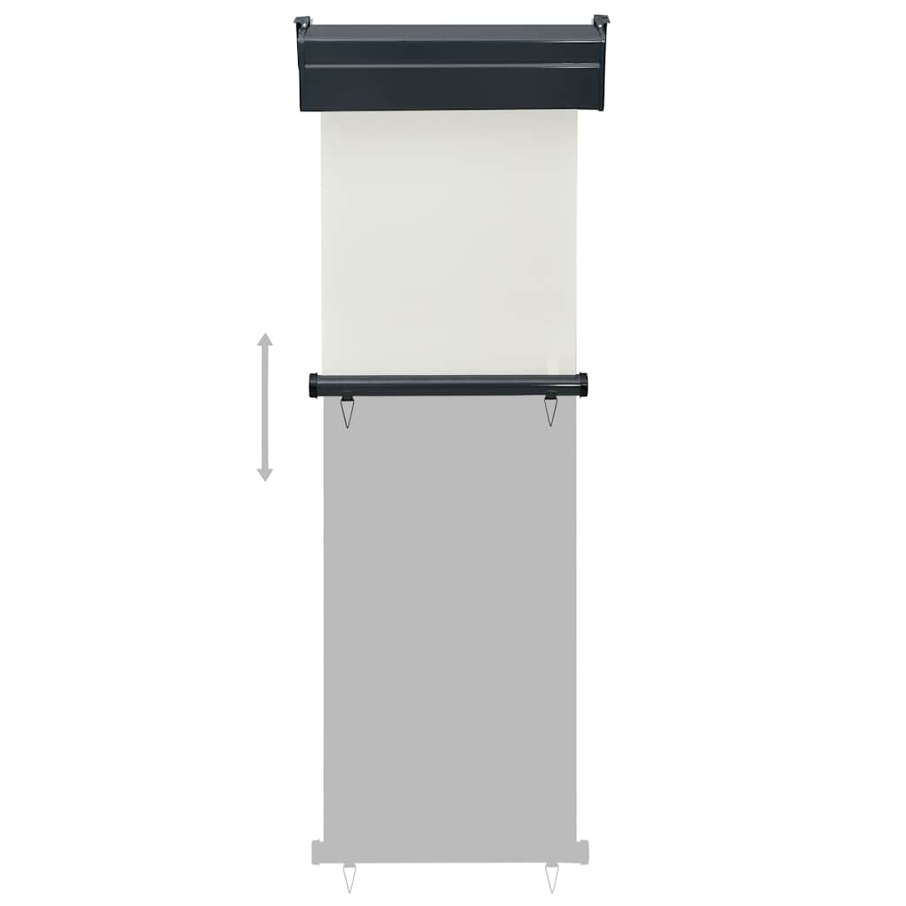 Tendalino Laterale per Balcone 65x250 cm Crema 48401