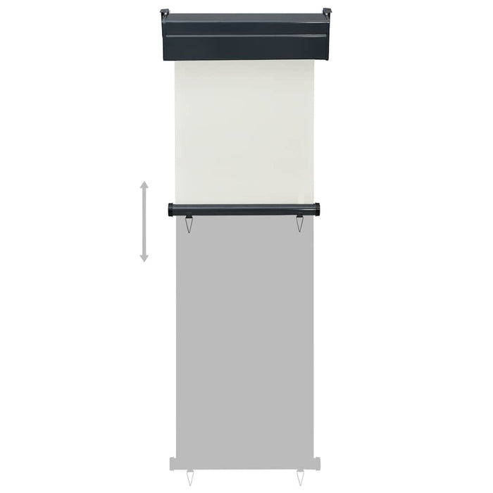 Tendalino Laterale per Balcone 65x250 cm Crema 48401