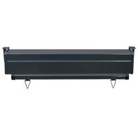 Tendalino Laterale per Balcone 85x250 cm Nero 48406