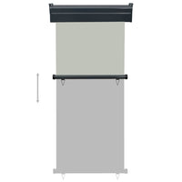 Tendalino Laterale per Balcone 85x250 cm Grigio 48410