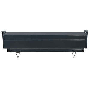 Tendalino Laterale per Balcone 85x250 cm Grigio 48410