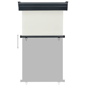 Tendalino Laterale per Balcone 105x250 cm Crema 48413