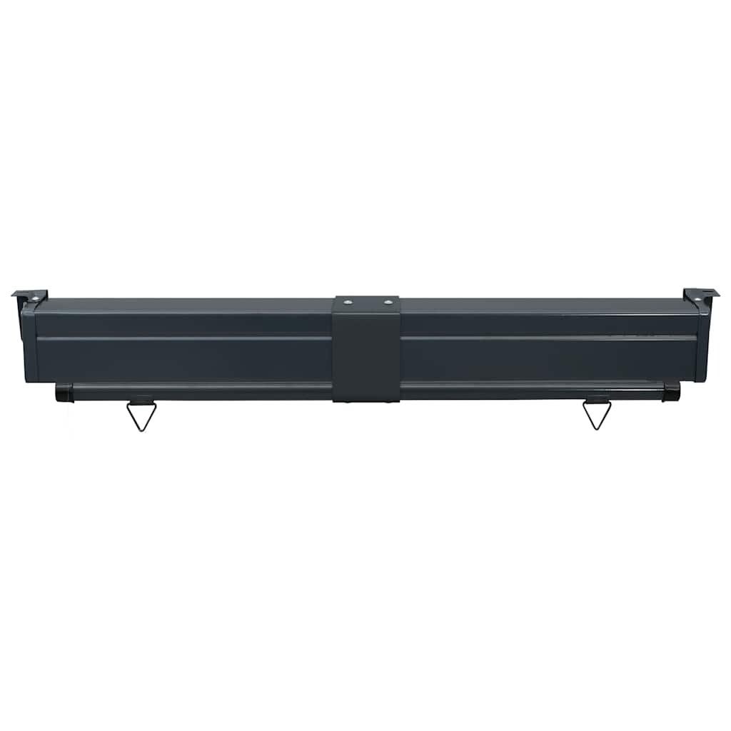 Tendalino Laterale per Balcone 125x250 cm Nero