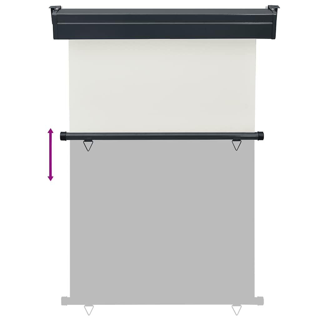 Tendalino Laterale per Balcone 125x250 cm Crema 48419