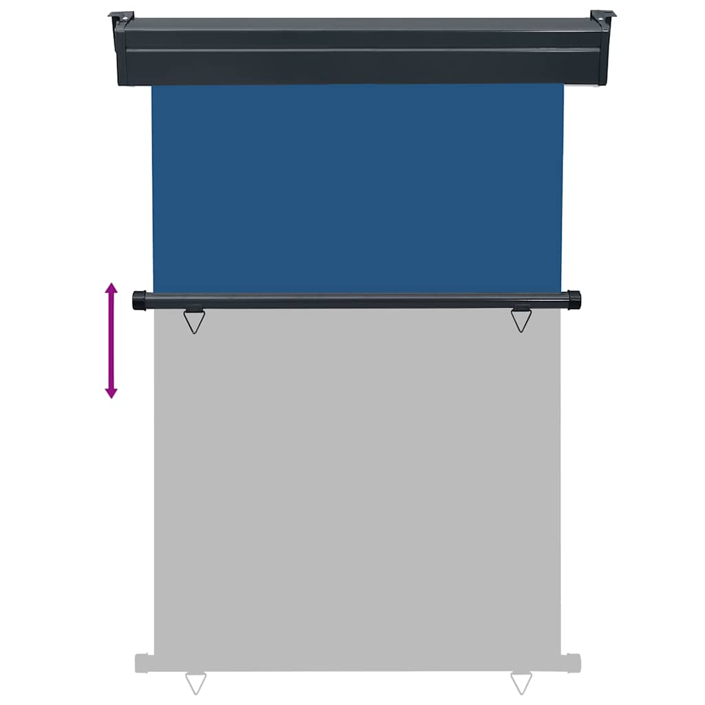Tendalino Laterale per Balcone 125x250 cm Blu 48420