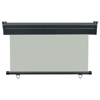 Tendalino Laterale per Balcone 125x250 cm Grigio 48422