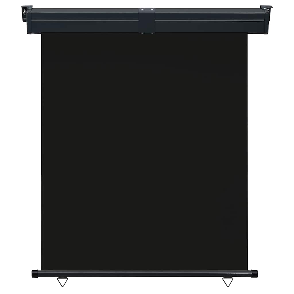 Tenda Laterale per Terrazzo 140x250 cm Nera cod mxl 21521