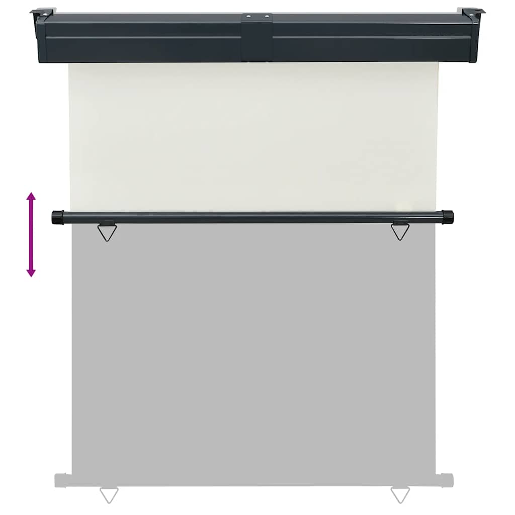 Tendalino Laterale per Balcone 145x250 cm Crema 48425