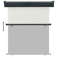 Tendalino Laterale per Balcone 145x250 cm Crema 48425