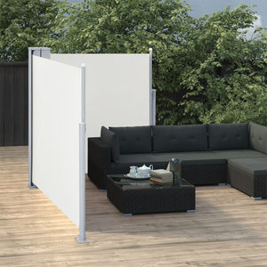Tenda da Sole Laterale Retrattile Crema 100x600 cm 48443