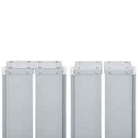 Tenda da Sole Laterale Retrattile Antracite 100x600 cm 48444