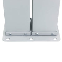 Tenda da Sole Laterale Retrattile Nera 120x600 cm 48448