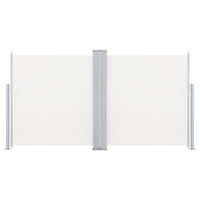 Tenda da Sole Laterale Retrattile Crema 120x600 cm 48449