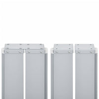 Tenda da Sole Laterale Retrattile Crema 120x600 cm 48449