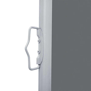 Tenda da Sole Laterale Retrattile Antracite 140x600 cm 48456