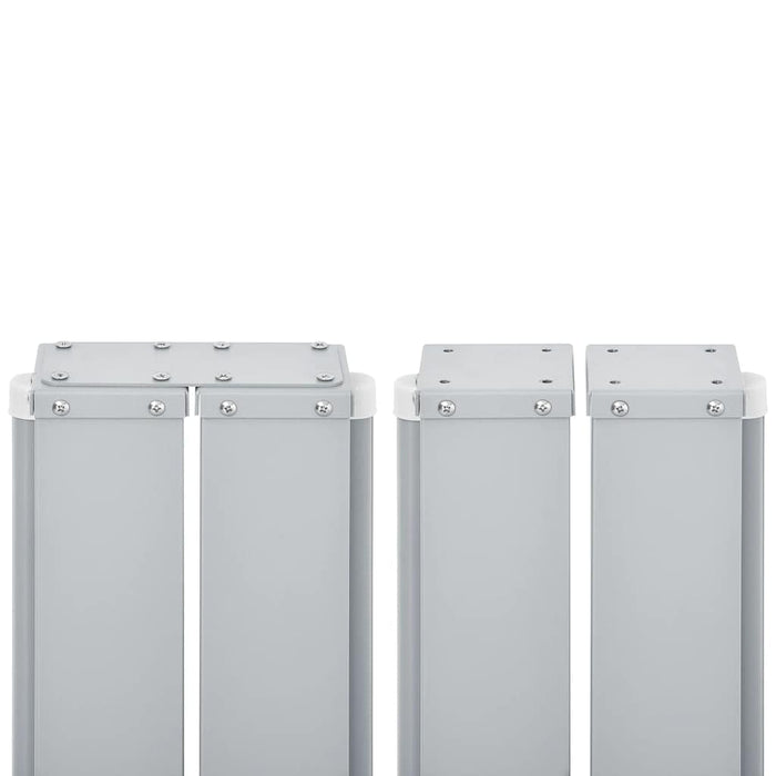 Tenda da Sole Laterale Retrattile Antracite 140x600 cm 48456