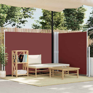 Tenda da Sole Laterale Retrattile Marrone 140x600 cm 48457