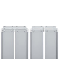 Tenda da Sole Laterale Retrattile Blu 140x600 cm 48458