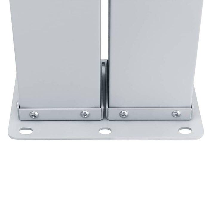 Tenda da Sole Laterale Retrattile Rossa 140x600 cm 48459