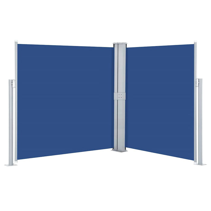 Tenda da Sole Laterale Retrattile Blu 160x600 cm 48464