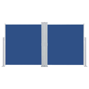 Tenda da Sole Laterale Retrattile Blu 160x600 cm 48464