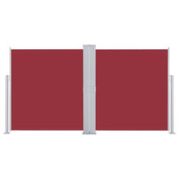 Tenda da Sole Laterale Retrattile Rossa 160x600 cm cod mxl 26061