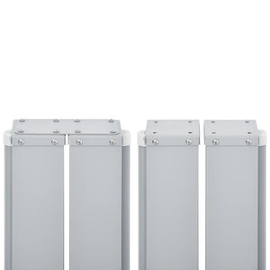 Tenda da Sole Laterale Retrattile 170x600 cm Rossa 48471