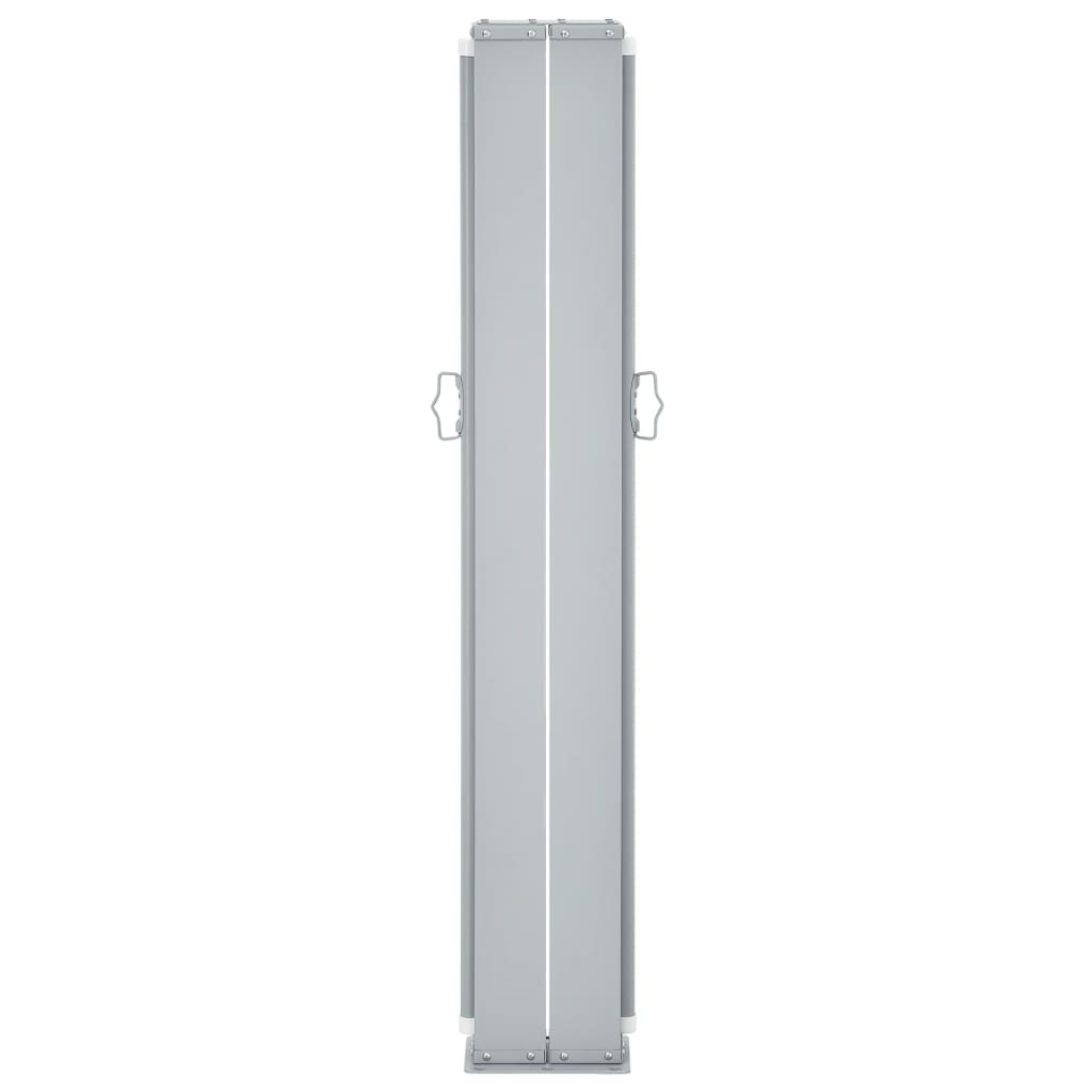 Tenda da Sole Laterale Retrattile Nera 100x1000 cm 48472