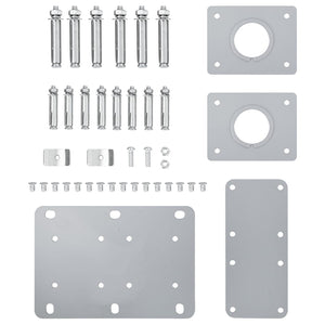 Tenda da Sole Laterale Retrattile Nera 100x1000 cm 48472