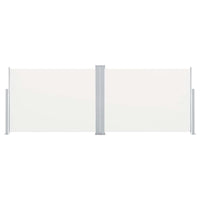 Tenda da Sole Laterale Retrattile Crema 100x1000 cm 48473