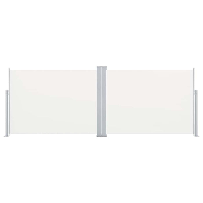 Tenda da Sole Laterale Retrattile Crema 100x1000 cm 48473