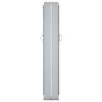 Tenda da Sole Laterale Retrattile Crema 100x1000 cm 48473