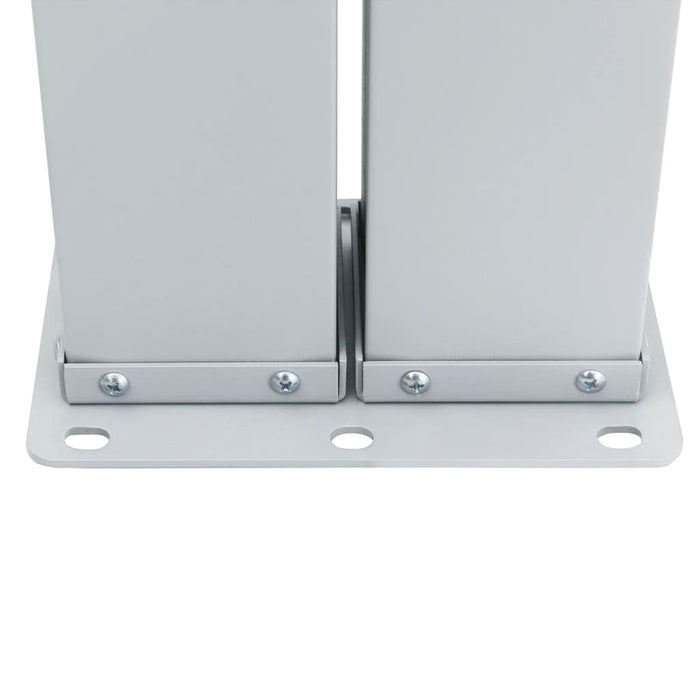 Tenda da Sole Laterale Retrattile Marrone 100x1000 cm 48475