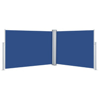 Tenda da Sole Laterale Retrattile Blu 100x1000 cm 48476