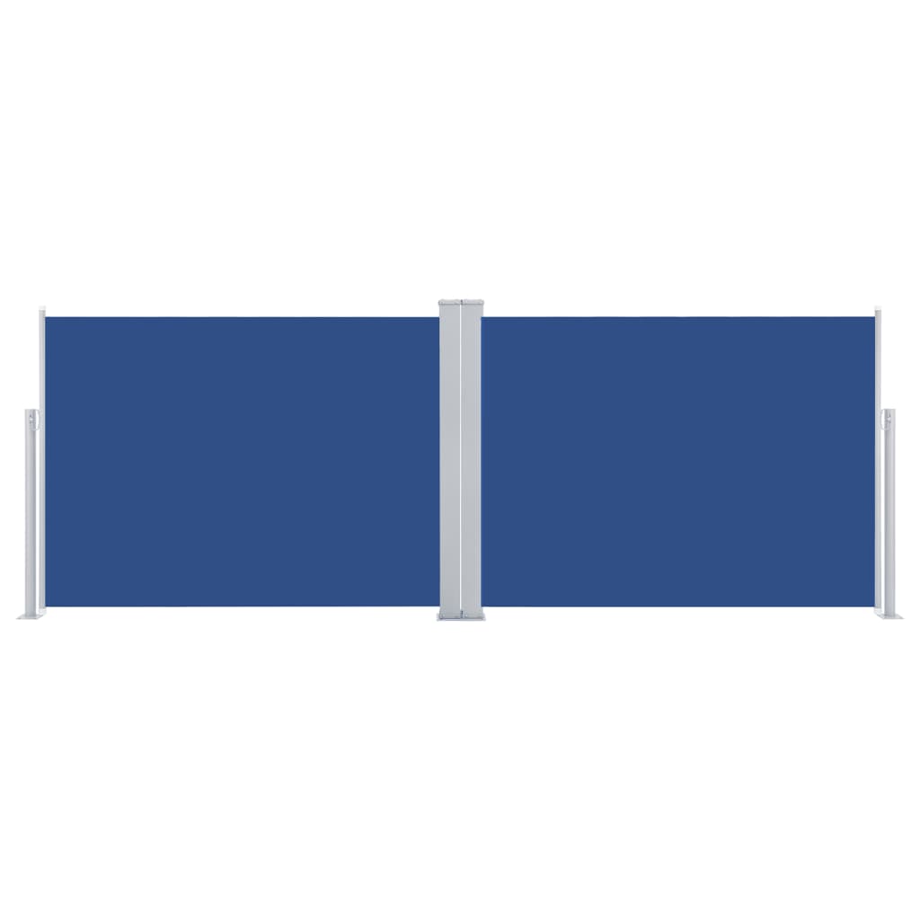 Tenda da Sole Laterale Retrattile Blu 100x1000 cm 48476