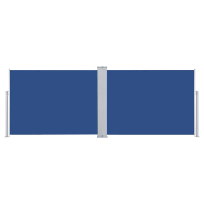 Tenda da Sole Laterale Retrattile Blu 100x1000 cm 48476